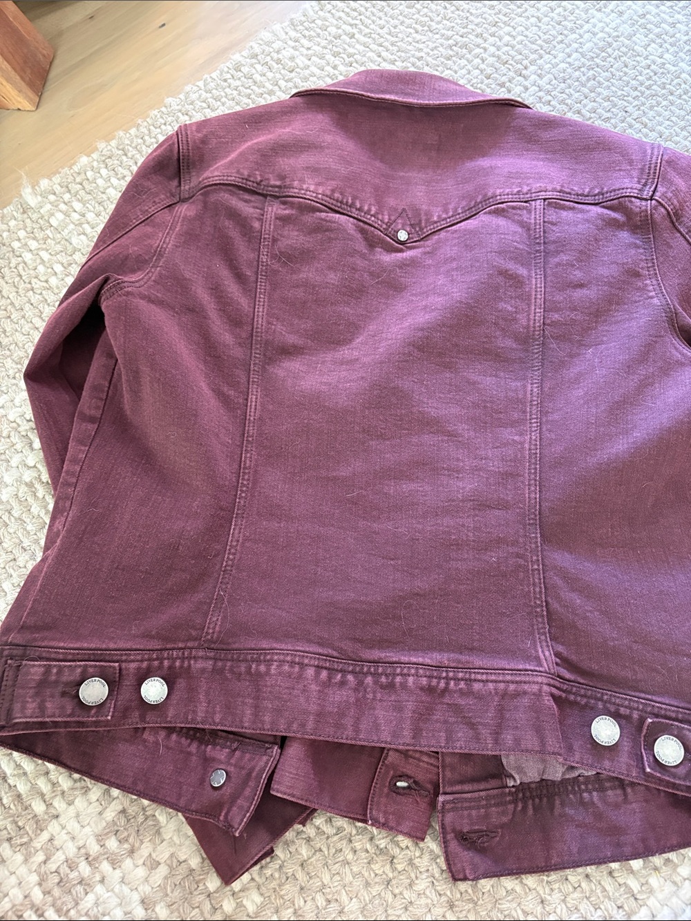 Liverpool Women's Plum Jean Jacket - Picture 6 of 8